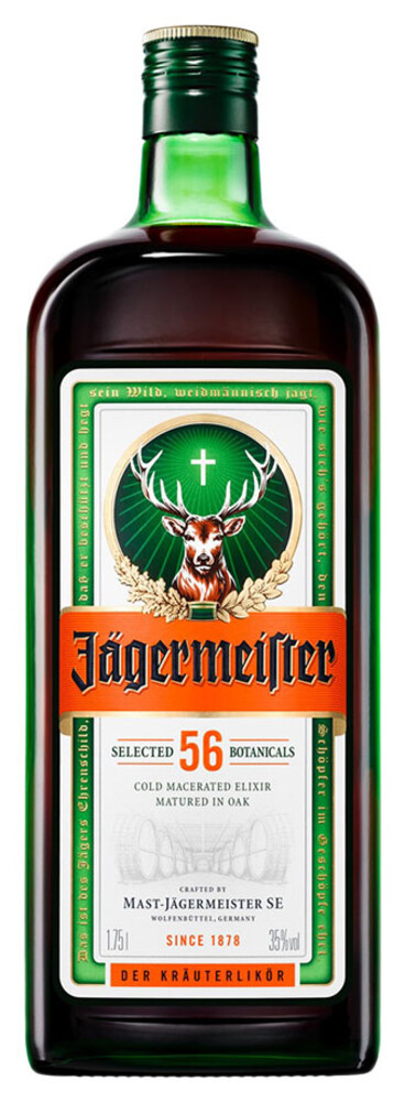 Jägermeister 35% 1,75 l (holá láhev)