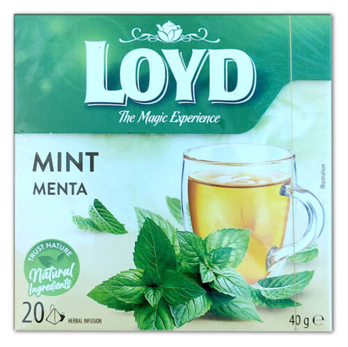 Loyd Pyramid Mint Menta 20 x 2 g