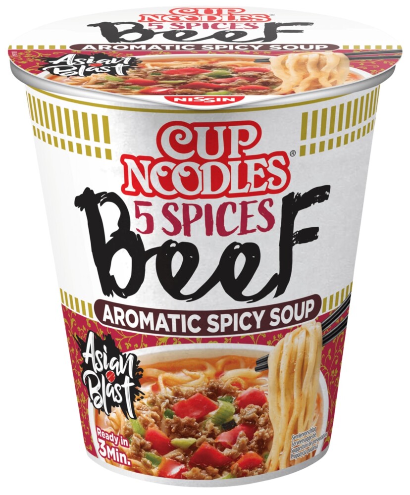 Nissin Cup Noodles Beef 64 g