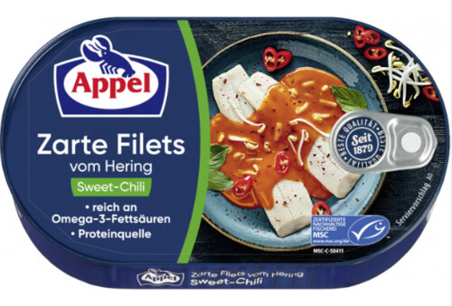 Appel sleďové filety v omáčce se sladkým chilli 200 g