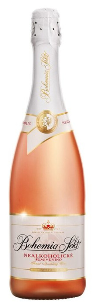 Bohemia Sekt Nealko Rosé 0,75 l (holá láhev)