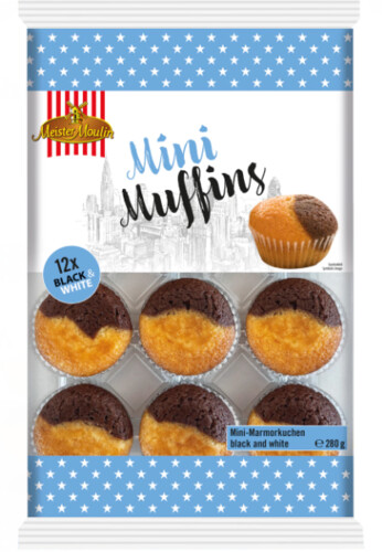 Meister Moulin Muffins Black&White 280 g