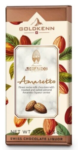 Goldkenn mléčná čokoláda s likérem Amaretto 100 g