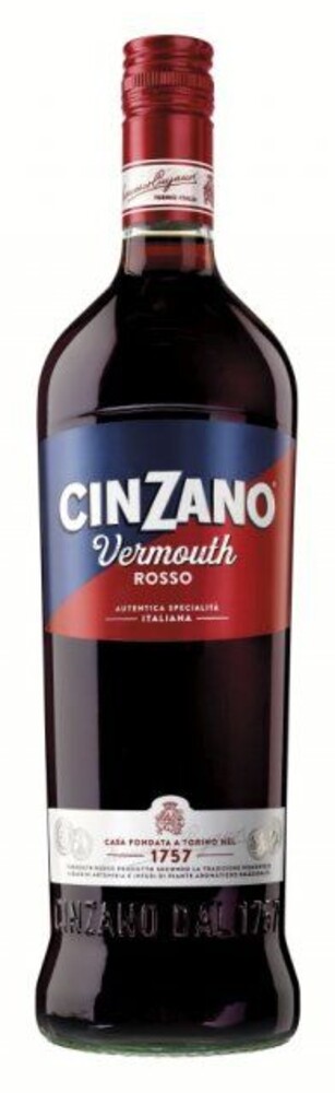 Cinzano Rosso 15% 1 l (bloße Flasche)