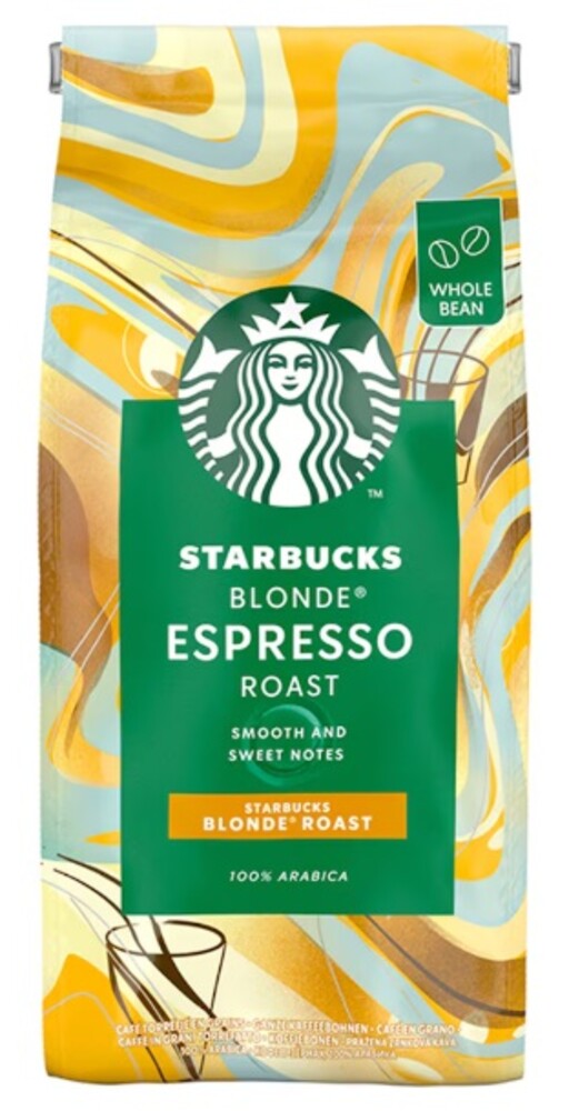 Starbucks Blonde Espresso Roast zrnková káva 450 g