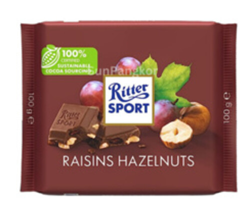 Ritter Sport Raisins Hazelnuts 100 g