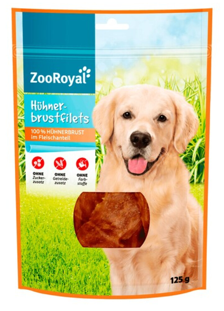 Zooroyal Hühnchenbrustfilets 125 g