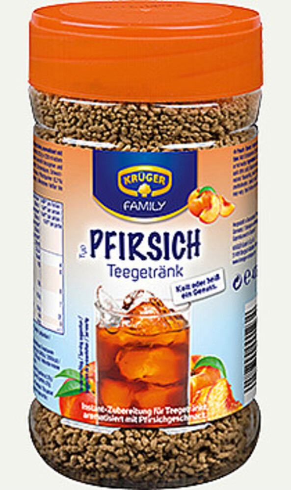 Krüger Instantní čaj s příchutí broskev 400 g