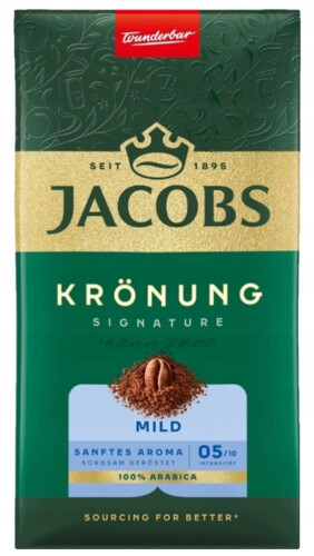 Jacobs Krönung Mild mletá káva 500 g