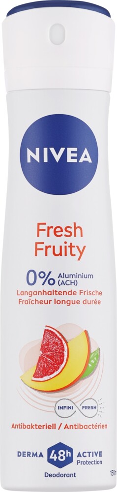 Nivea Fresh Fruity Deo sprej pro ženy 150ml