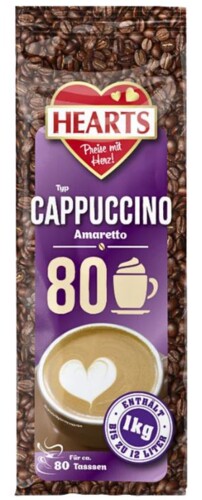 Hearts Cappuccino Amaretto 1 kg