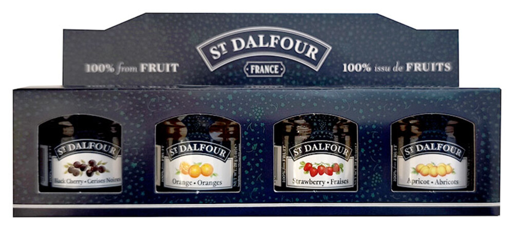St. Dalfour 4 x 28 g Jahoda, Meruňka, Pomeranč, Třešeň