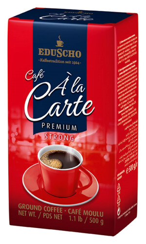 Eduscho á la Carte Premium Strong mletá káva 500 g