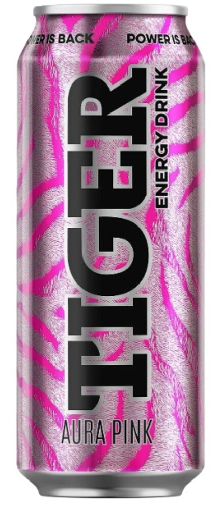 Tiger Energy Drink Aura Pink 500 ml plech