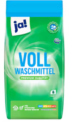 Yeah! Vollwaschmittel Super Kompakt 30 wl 2,025 kg
