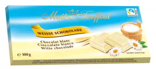 Maitre Truffout Weisse Schokolade 100 g