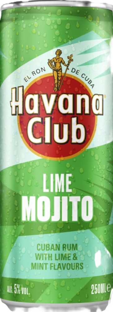 Havana Club Lime Mojito 5% 0,25 l plech