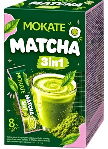 Mokate Matcha 3in1 8 ks 136 g