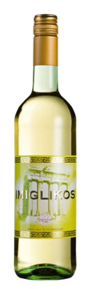 Imiglikos bílé 10,5% 0,75 l (holá láhev)