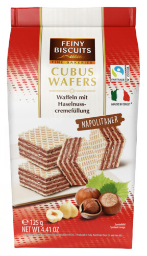 Cubus Wafers  Napolitaner 125 g