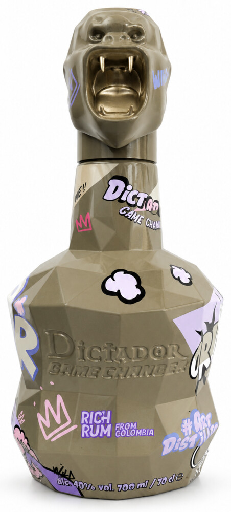 Dictador Rum Game Changer Beig & Gold 40% 0,7 l (holá láhev)