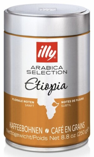 illy Monoarabica Etiopia zrnková káva 250 g