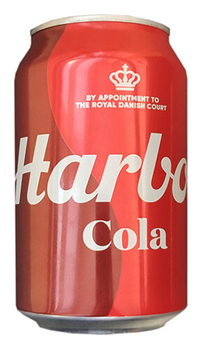 Harboe Cola 330 ml plech 