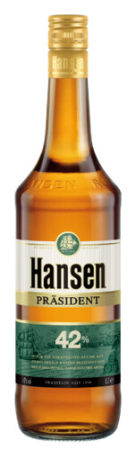 Hansen Präsident  42% 0,7 l (holá láhev)
