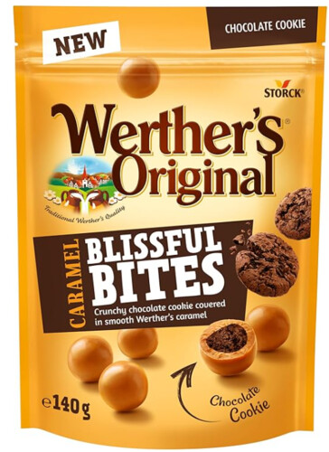 Werther’s Original Blissful Bites Chocolate Cookie 140 g