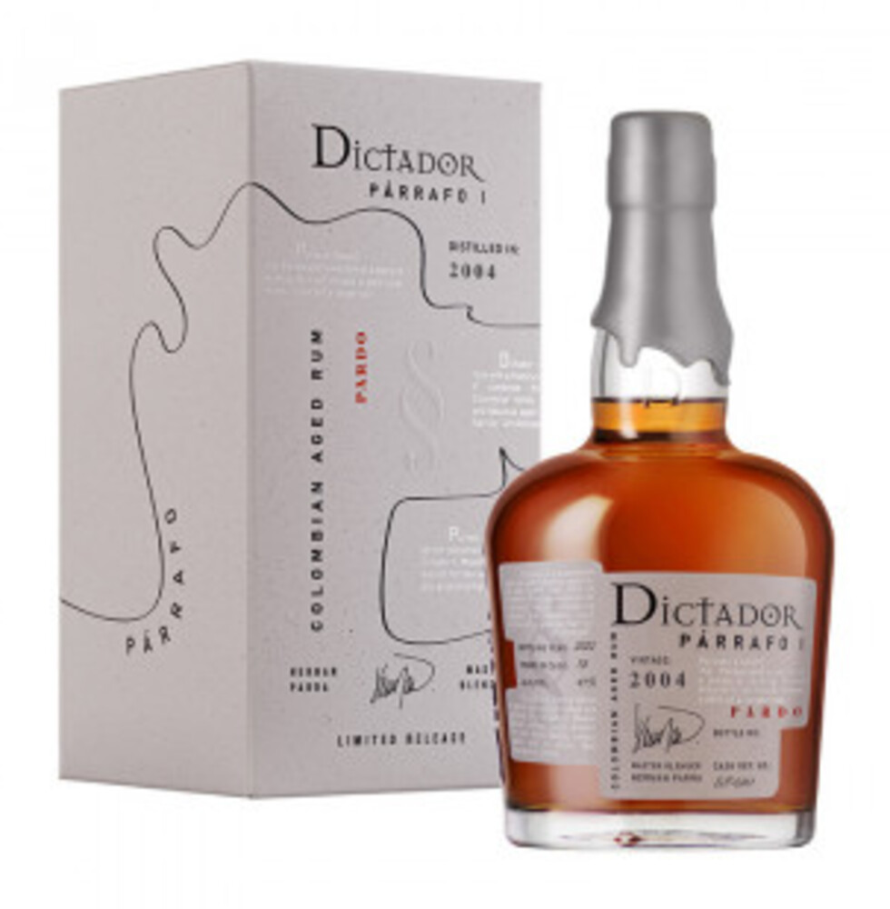 Dictador Parrafo Pardo 18Y 2004  41% 0,7 l (karton)