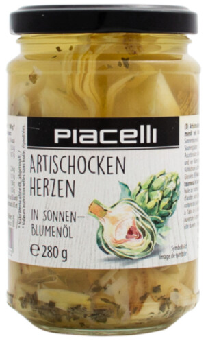 Piacelli Artiscocken Herzen 280 g