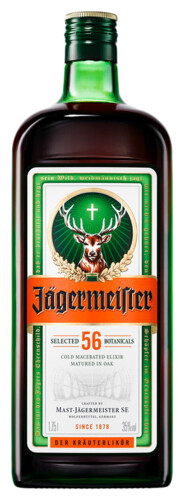 Jägermeister 35% 1,75 l (holá láhev)