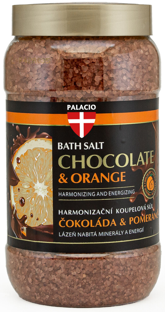 Palaci Sůl do koupele čokoláda a pomeranč 1200g