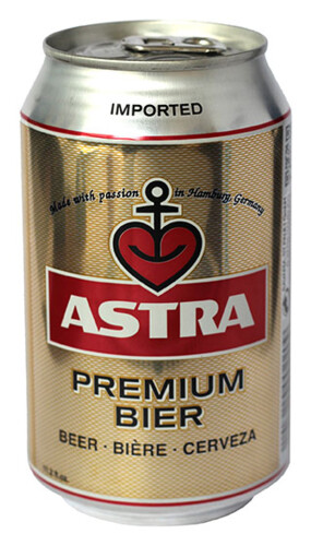 Astra Premium 4,9% 0,33 l plech