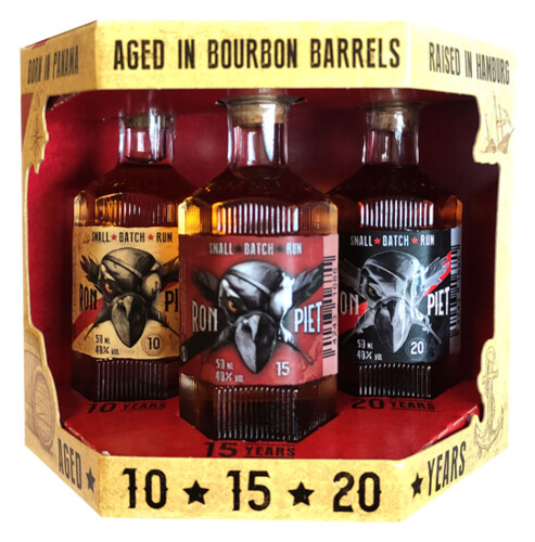 Ron Piet Set 10Y 15Y 20Y 40% 3x 50 ml (karton)