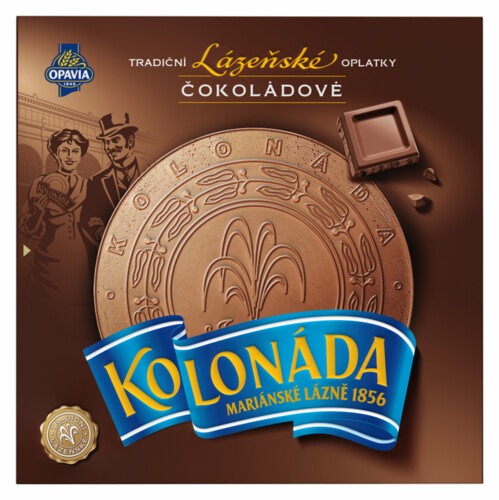 Opavia Kolonáda lázeňské oplatky čokoládové 200 g