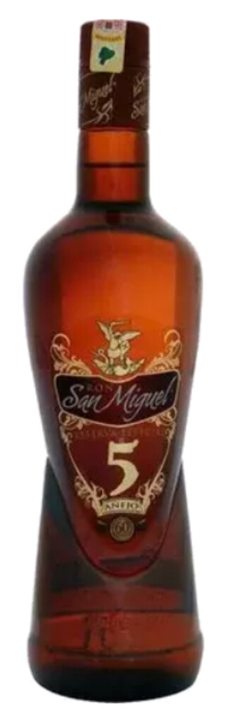 Ron San Miguel 5Y 37,5% 0,7 l (holá láhev)