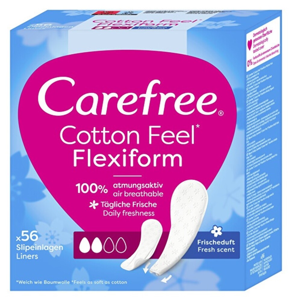 Carefree Cotton Feel Flexiform 56 ks
