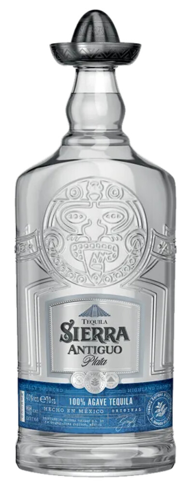 Sierra Tequila Antiguo Plata 40% 0,7 l (holá láhev)