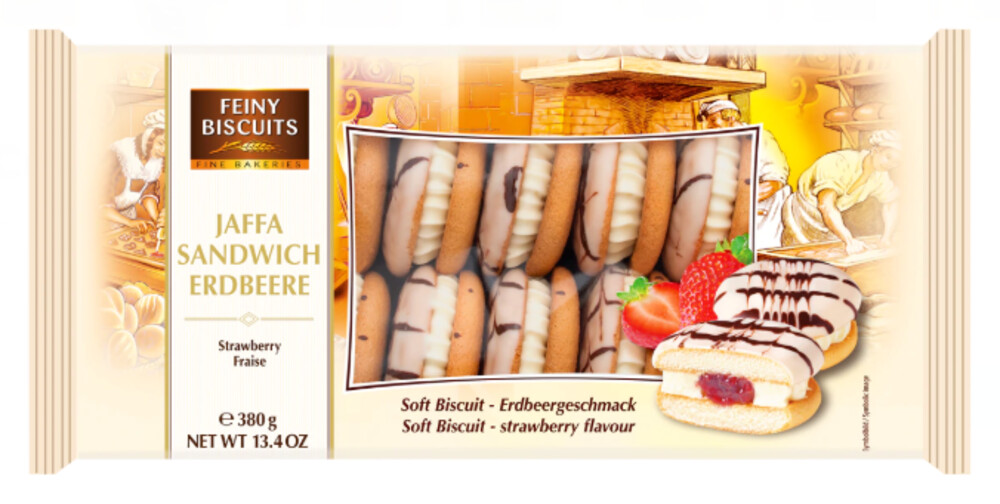 Jaffa Sandwich Erdbeere 380 g