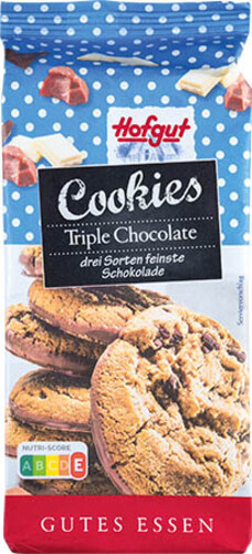 Hofgut Soft  Muffin Cookies  Triple Chocolate 210 g
