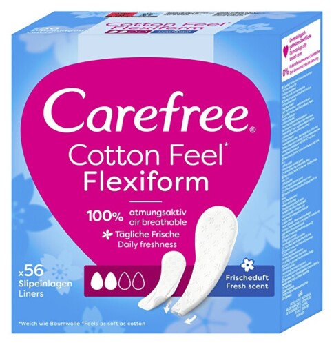 Carefree Cotton Feel Flexiform 56 ks