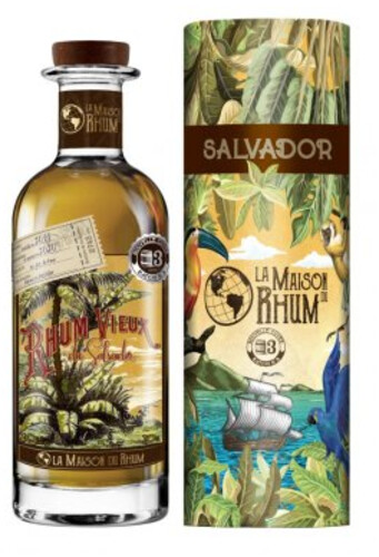 La Maison du Rhum Salvador NO.3 40% 0,7 l (tuba)