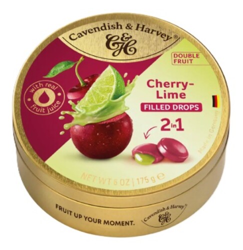 Cavendish & Harvey Cherry-Lime 2in1 175 g