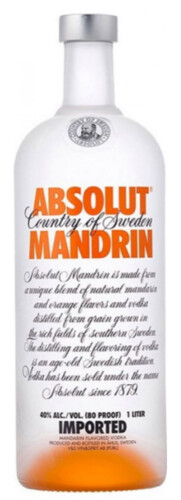 Absolut Mandarin 40% 1 l (holá láhev)