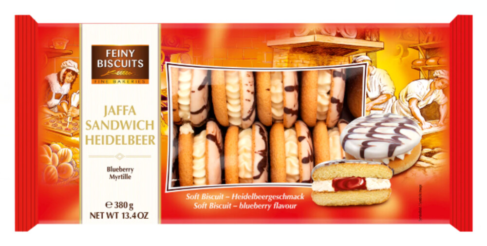 Jaffa Sandwich Heidelbeer Sahne 380 g