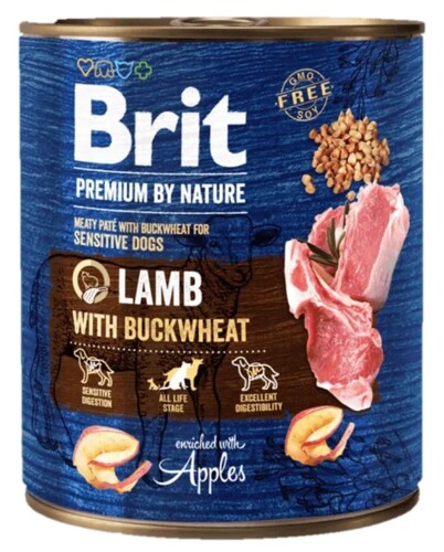 Brit Premium by Nature Lamb with Buckwheat 400 g