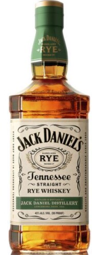 Jack Daniel’s Straight Rye 45% 1 l (holá láhev)