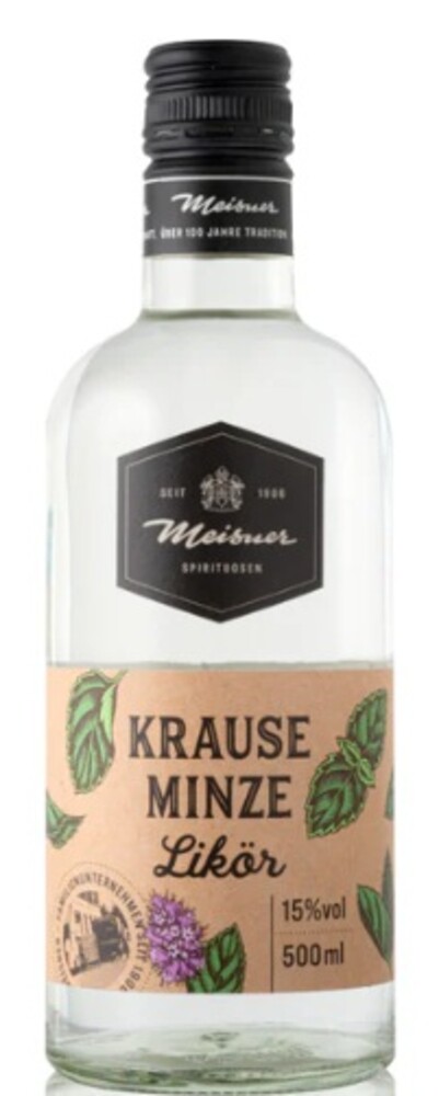 Meisner Krause Minze Likör 15% 0,5 l (holá láhev)