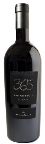 365 Primitivo di Manduria 15% 0,75 l (holá láhev)